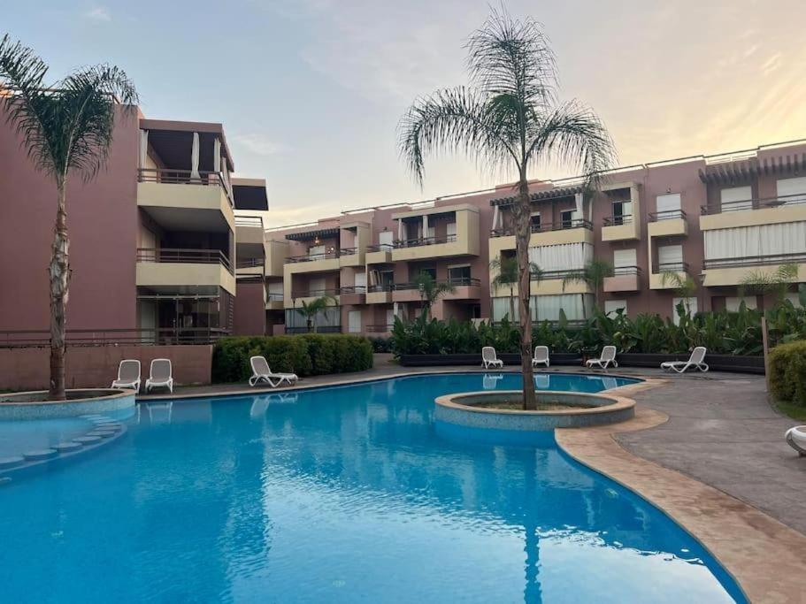 Magnifique Appartement A Riad Garden Marrakesh Bagian luar foto