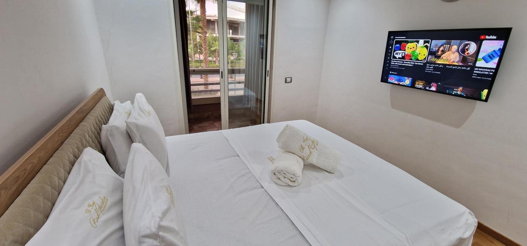 Magnifique Appartement A Riad Garden Marrakesh Bagian luar foto