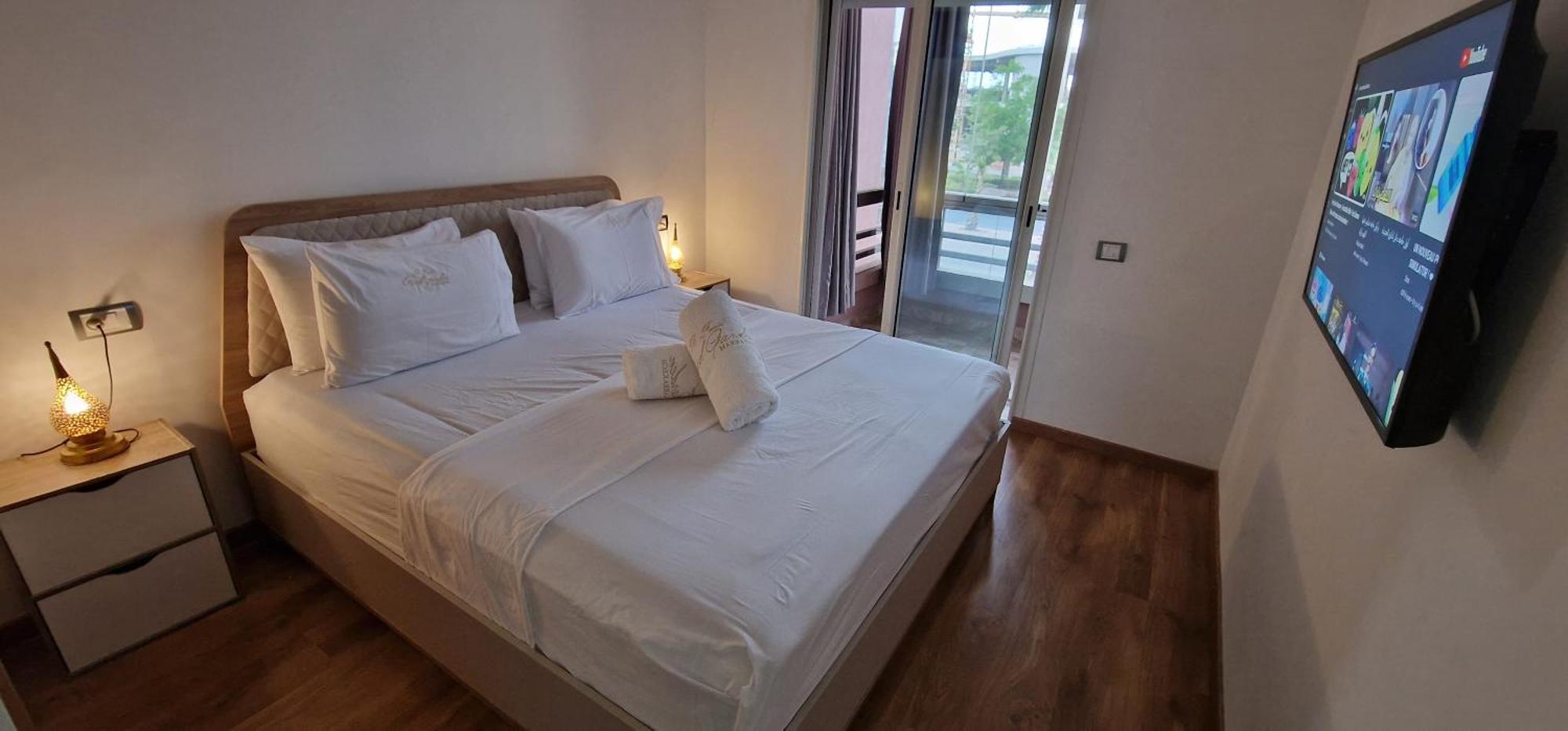Magnifique Appartement A Riad Garden Marrakesh Bagian luar foto